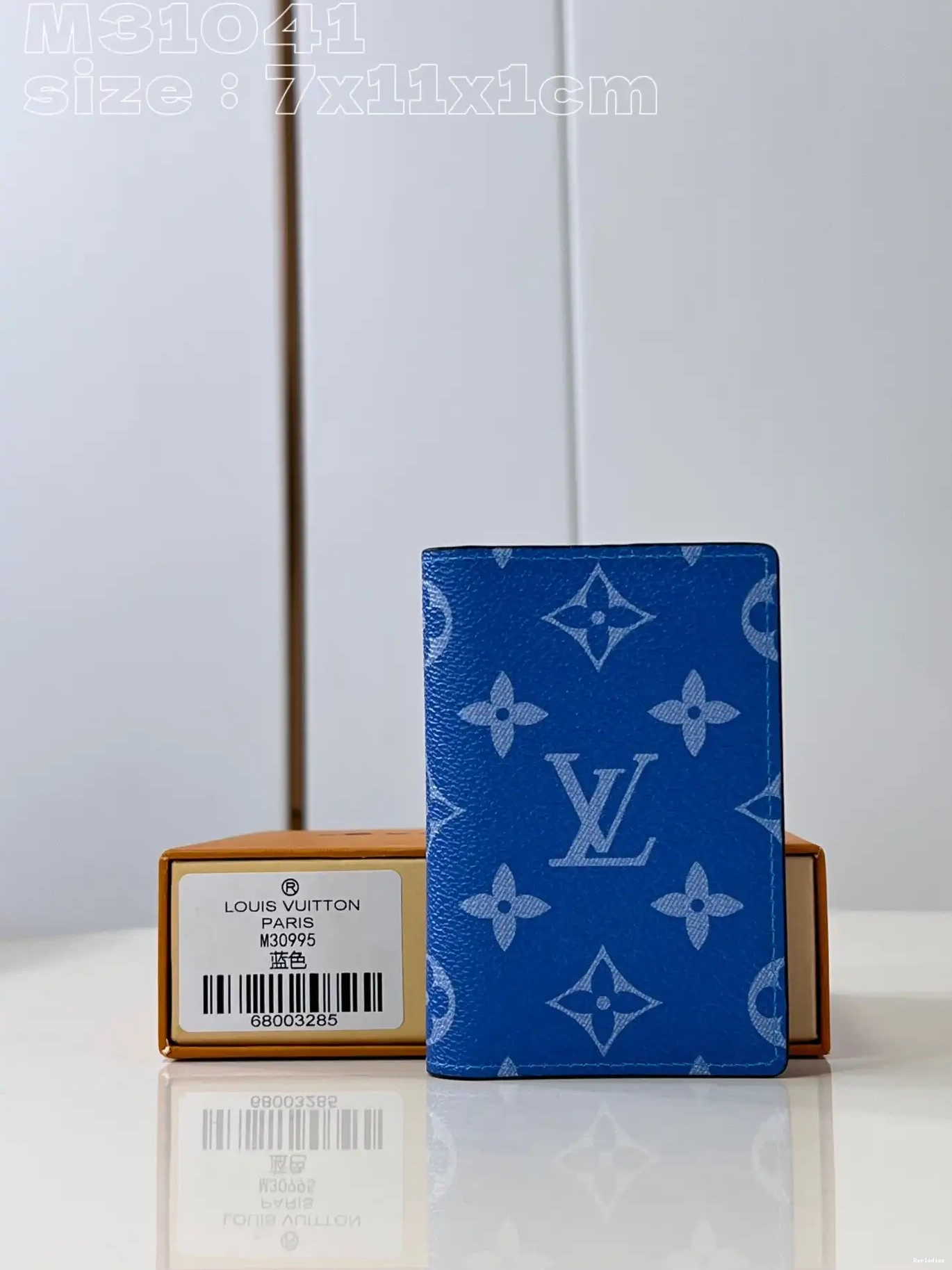 Repzbay Pocket LOUIS Organizer-7.5*11.1*1 VUITTON cm 0518